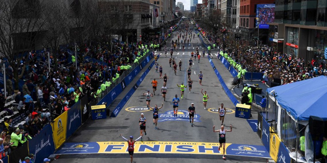 Maratona de Boston em números Revista Atletismo