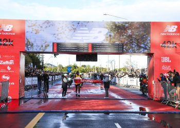 Eliud Kipchoge é 12º na Maratona de Porto Alegre