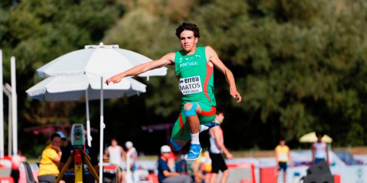 Europeu Sub-18 em Rieti-3ºdia manhã: João Matos na final do triplo salto com recorde nacional Sub-18