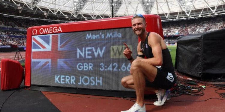 Os bastidores da preparação de Josh Kerr para bater o lendário recorde mundial da milha