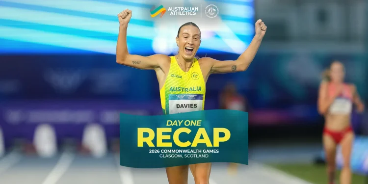 Primeiras medalhas no atletismo dos Jogos da Commonwealth