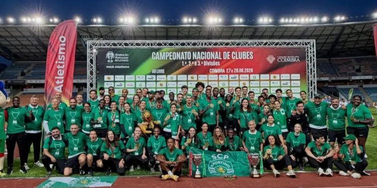 Sporting renova títulos masculino e feminino do Campeonato Nacional de Clubes