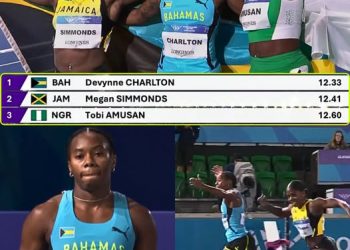 Devynne Charlton surpreende na final dos 100 m barreiras nos Jogos da Commonwealth