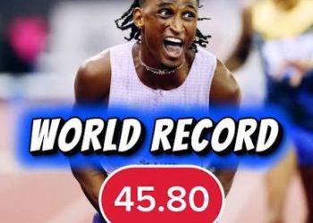 Alison dos Santos, após bater o recorde mundial dos 400 m barreiras em Zurique: “Espero que o Brasil tenha parado”