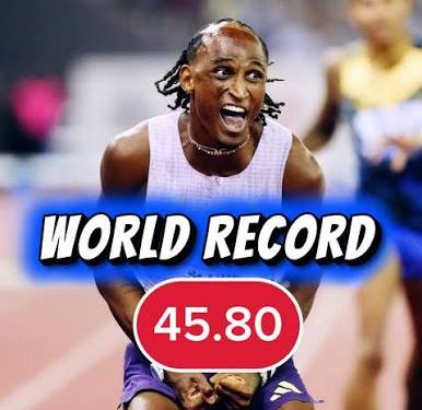 Alison dos Santos, após bater o recorde mundial dos 400 m barreiras em Zurique: “Espero que o Brasil tenha parado”