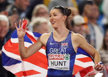 Britânica Amy Hunt é a primeira atleta a ganhar 4 medalhas de ouro numa única edição do Campeonato Europeu