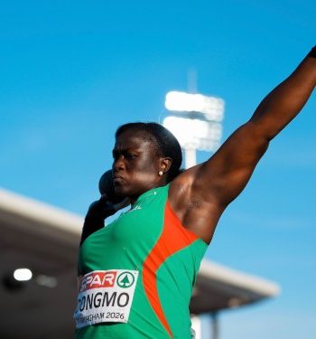 Europeu de Birmingham: Auriol Dongmo é quinta na final do lançamento do peso