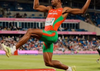 Europeu de Birmingham: Gerson Baldé à beira da medalha de bronze no salto em comprimento