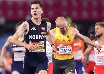 Federação protesta desistência de José Carlos Pinto no regresso de Jakob Ingebrigtsen, grande campeão nos 5.000 m do Europeu!