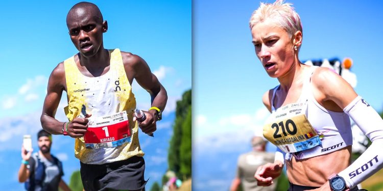 Queniano Philemon Kiriago vence pela terceira vez na Zierre Zinal com romena Madalina Florea a surpreender