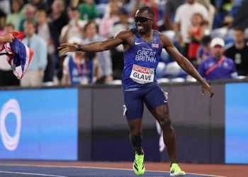 Europeu de Birmingham: Britânico Romell Glave coroado rei da velocidade