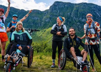 Quatro atletas em cadeira de rodas vão percorrer 170 km da UTMB num novo projeto HOPE