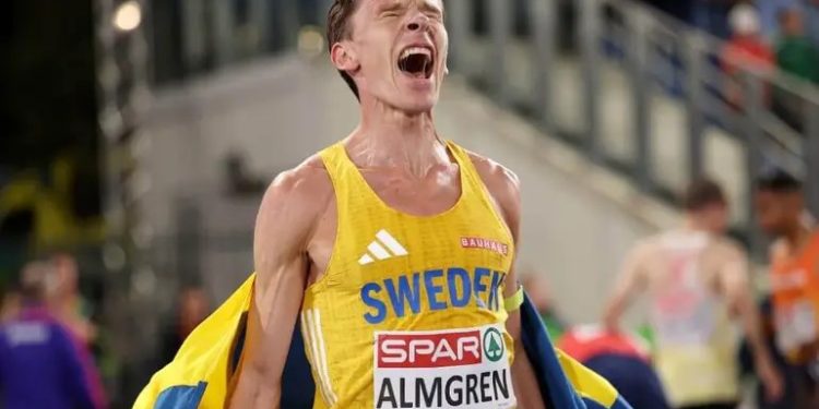 Europeu de Birmingham: Andreas Almgren (10.000 m) e Julian Weber (dardo) brilham com mais recordes a serem batidos