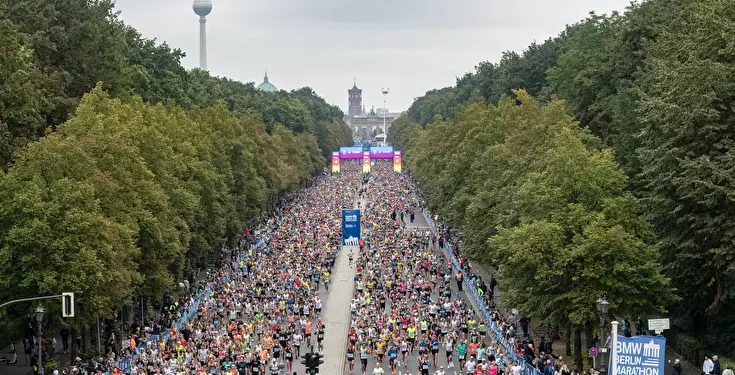 Maratona de Berlim no domingo com 58 mil participantes