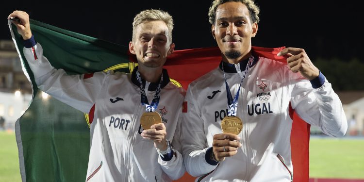 Omar Elkhatib (400 m) e José Carlos Pinto (5.000 m) com medalhas de ouro nos Jogos do Mediterrâneo