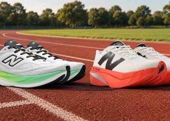 New Balance processa Decathlon por plágio do logotipo dos seus sapatos