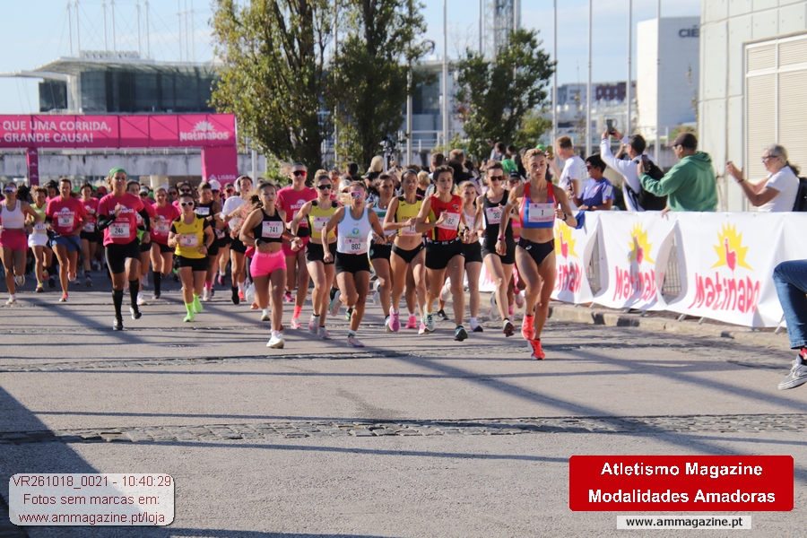 Corrida Sempre Mulher em Lisboa com milhares de participantes