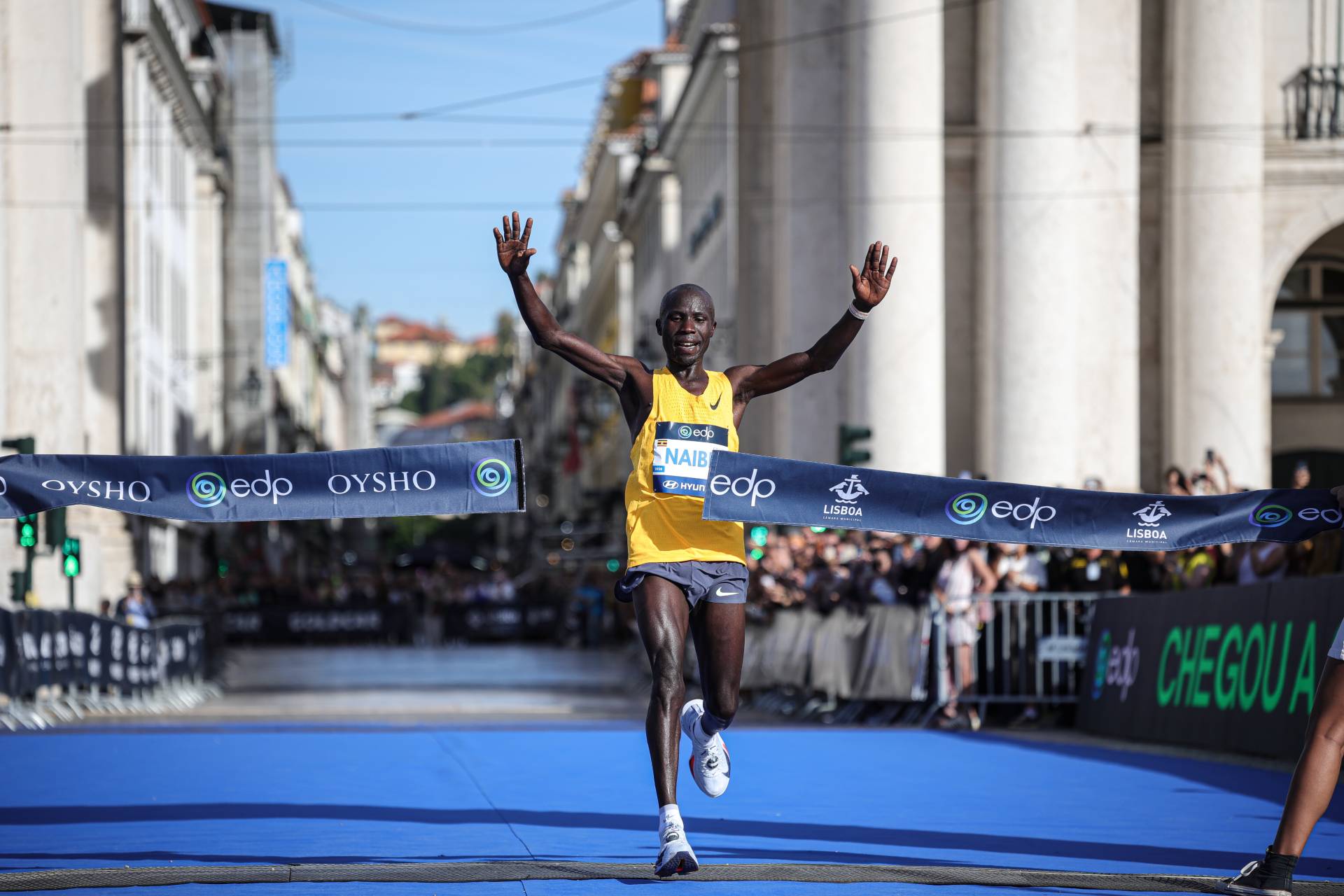 Maratona de Lisboa: Triunfos do ugandês Martin Musau e da etíope Meskerem Hayile